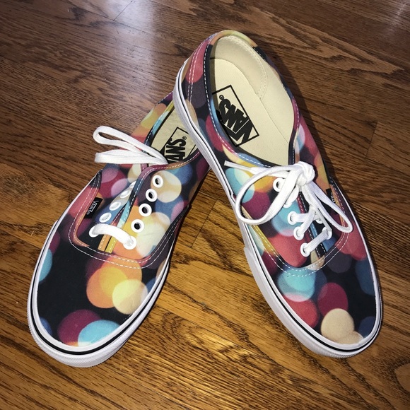 Vans Shoes - Vans blurred dot lace up classic sneaker canvas 8